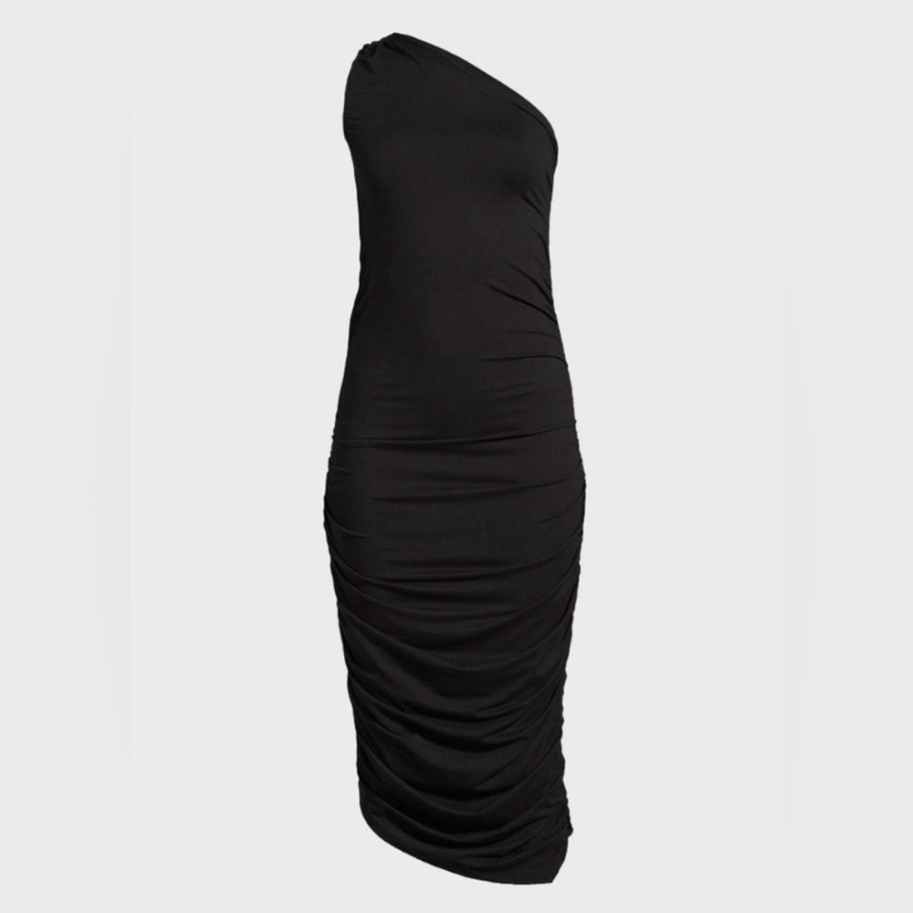 Sofia By Sofia Vergara Black Strapless Dress - image 1
